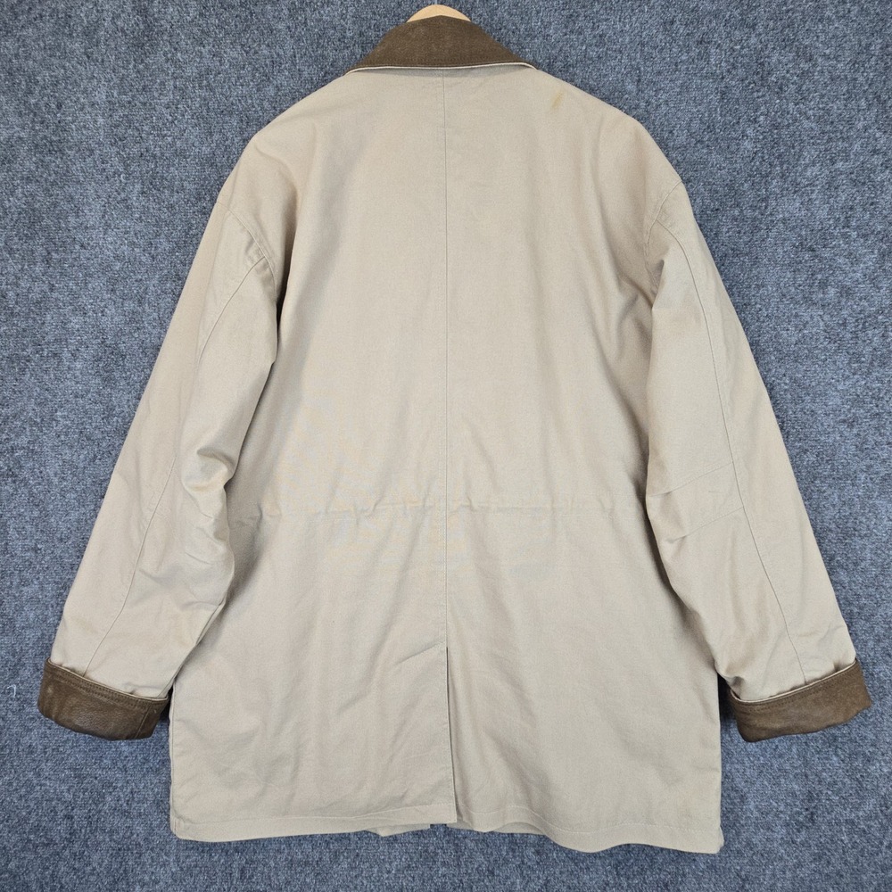 Wrangler Tan and Brown Barn Jacket, Chore Coat - Picture 2 of 16